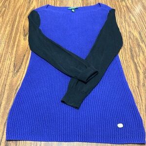 Lauren Ralph Lauren Women’s Knit Sweater Tunic Size Small